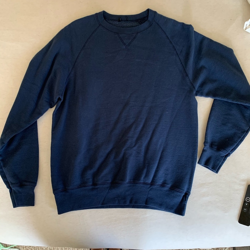 Navy blue pacsun crewneck sweatshirt